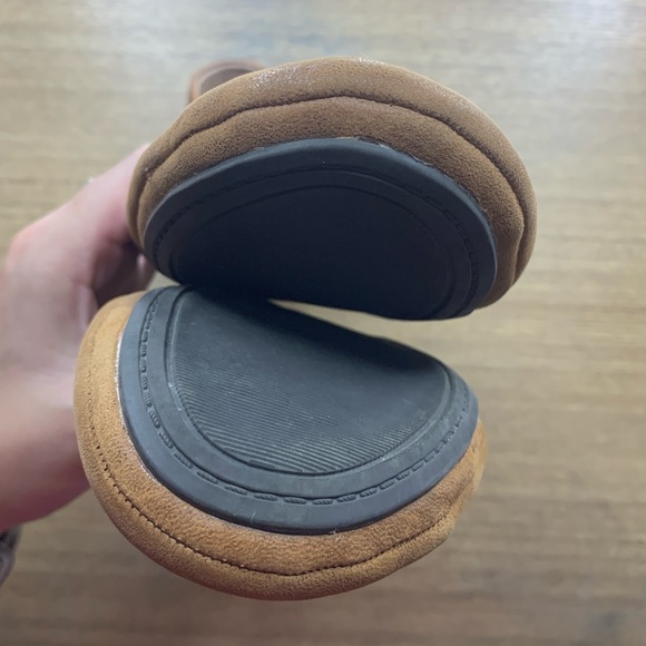 Lucky Brand Emmie Flat, Light Cognac, Size 9 - Picture 7 of 8